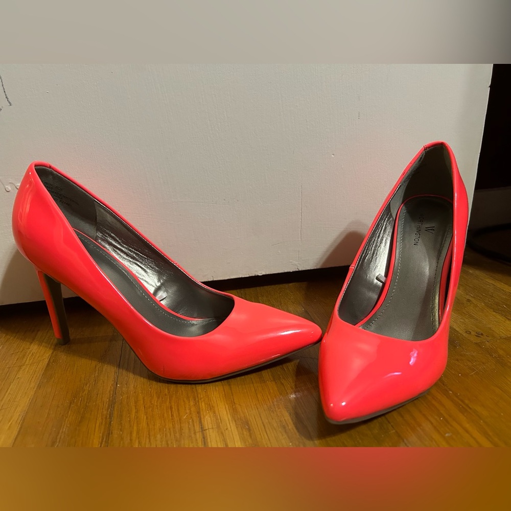 Hot pink stilettos